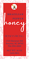 Brazilian Pepper Honey 1lb