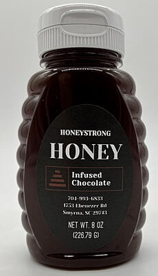 8oz Chocolate Infused Honey