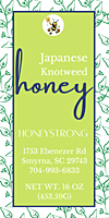 Japanese Knotweed honey Japanese Knotweed honey
