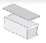 Assembled Plywood Nuc 9 5/8” Swarm Box Swarm Trap