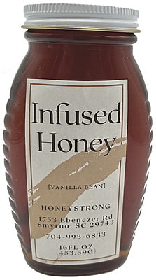 Infused Vanilla Bean Honey