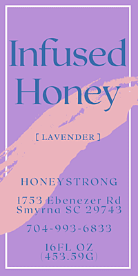 Infused Lavender Honey