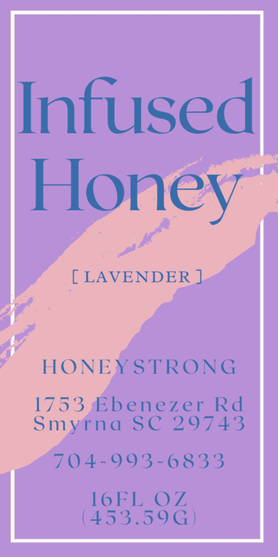 Infused Lavender Honey Infused Lavender Honey