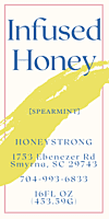Infused Spearmint Honey